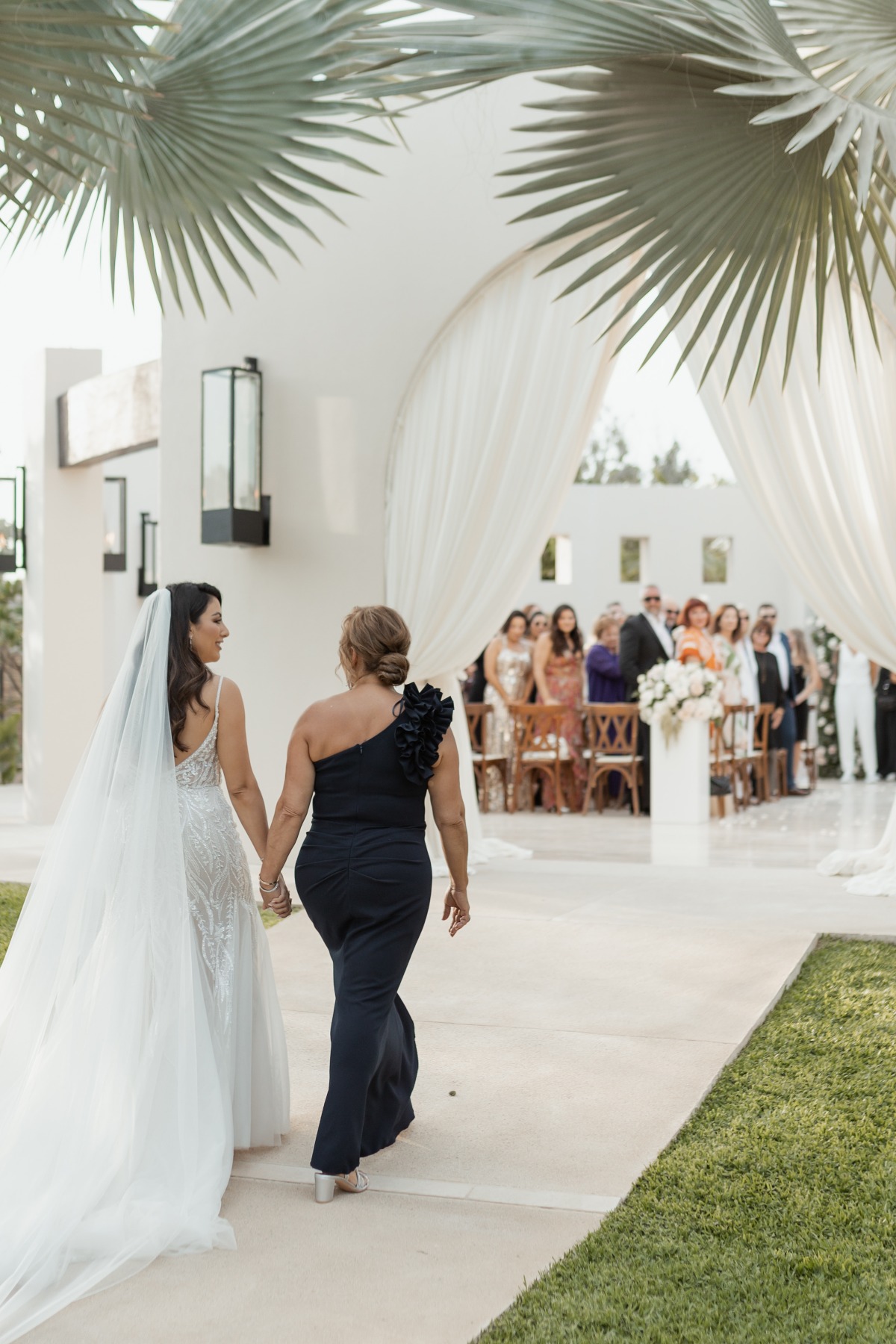 black mother of the bride dress