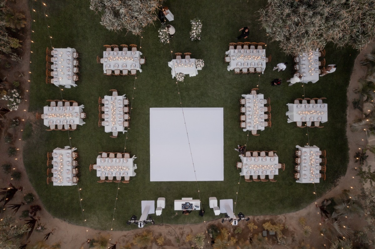 reception layout inspiration