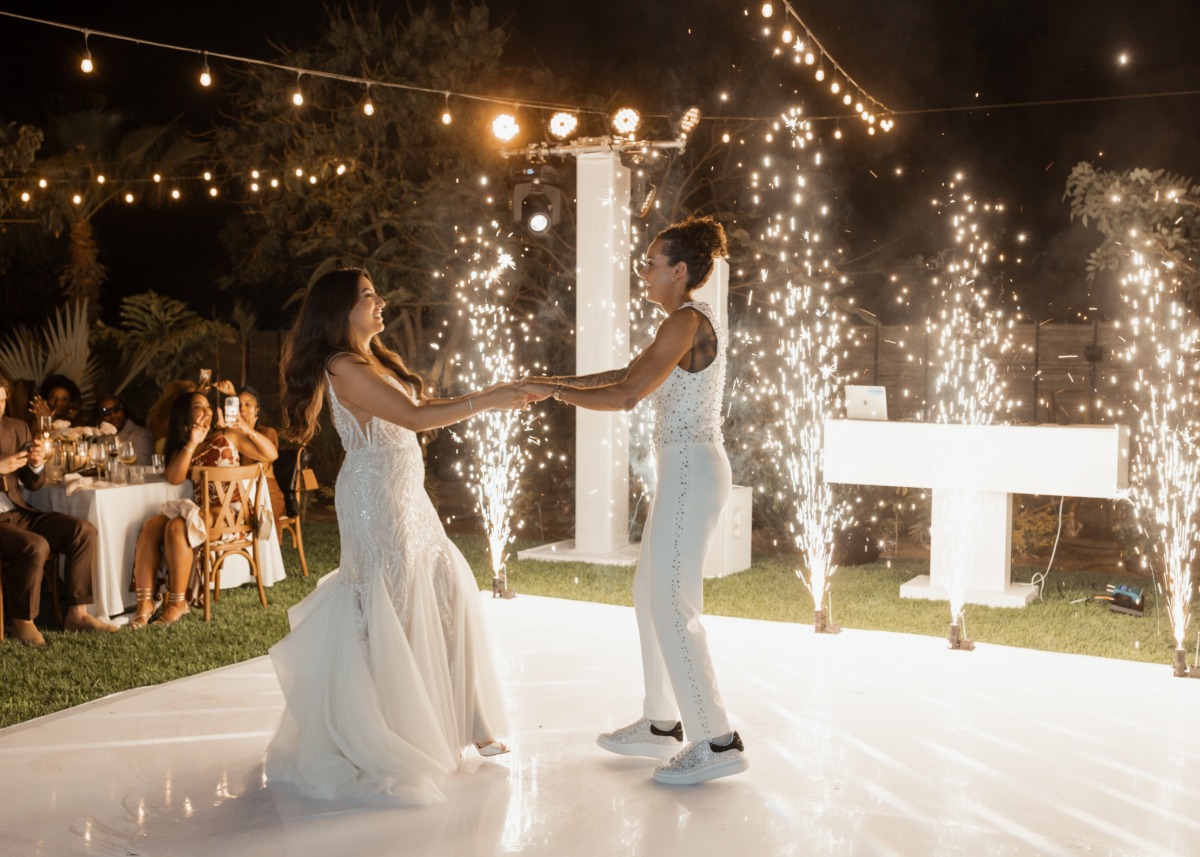 dance floor cold sparklers