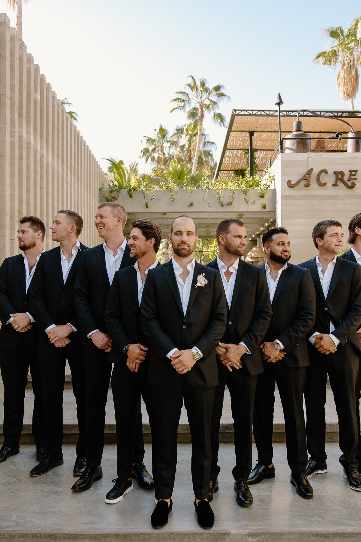 beachy groom attire