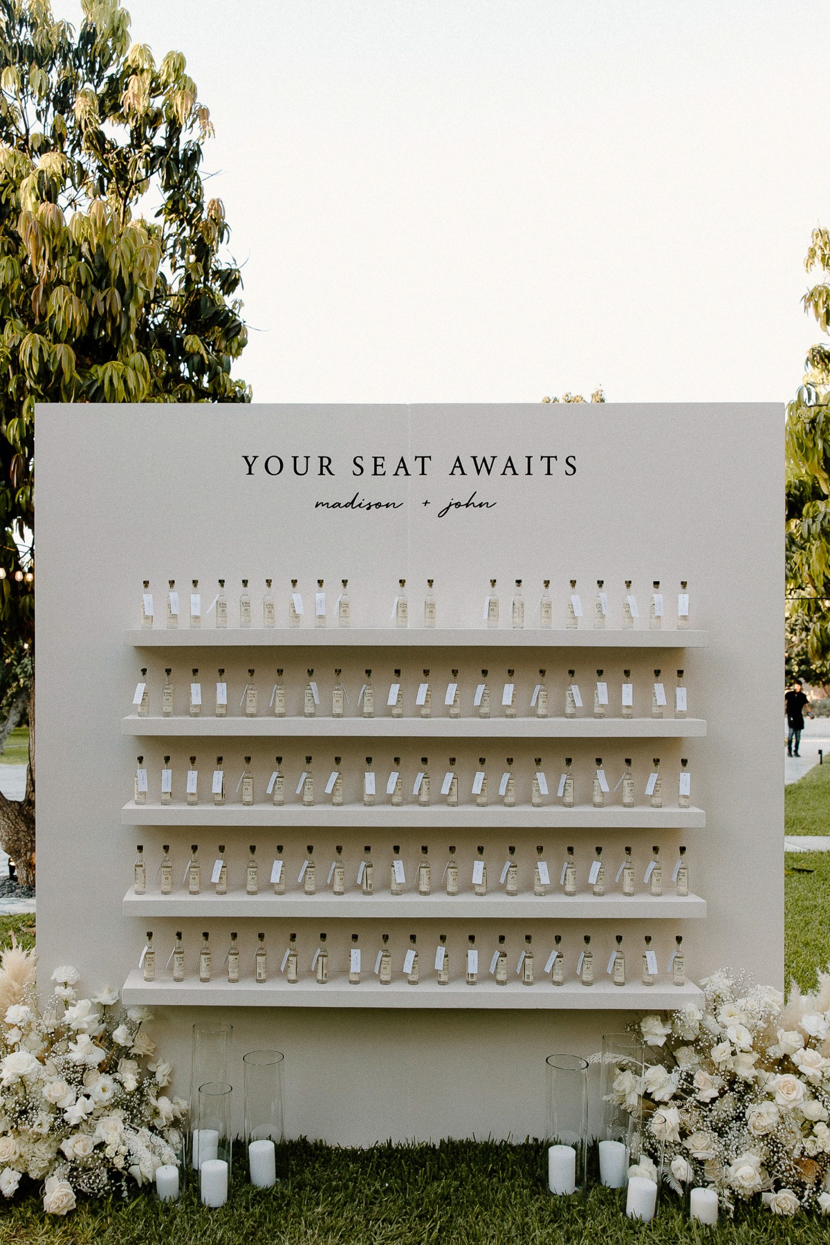 tequila bottle escort wall ideas