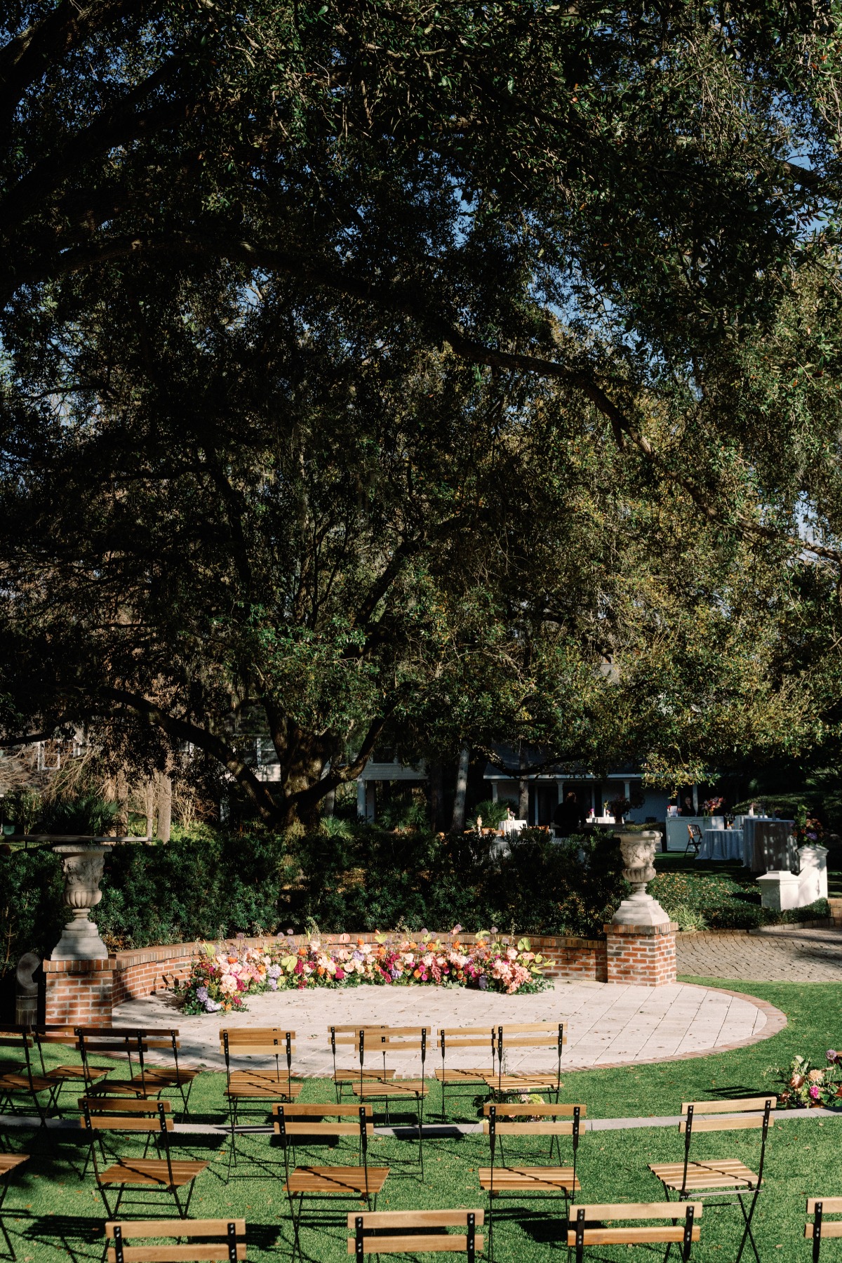 garden wedding ceremony set up ideas