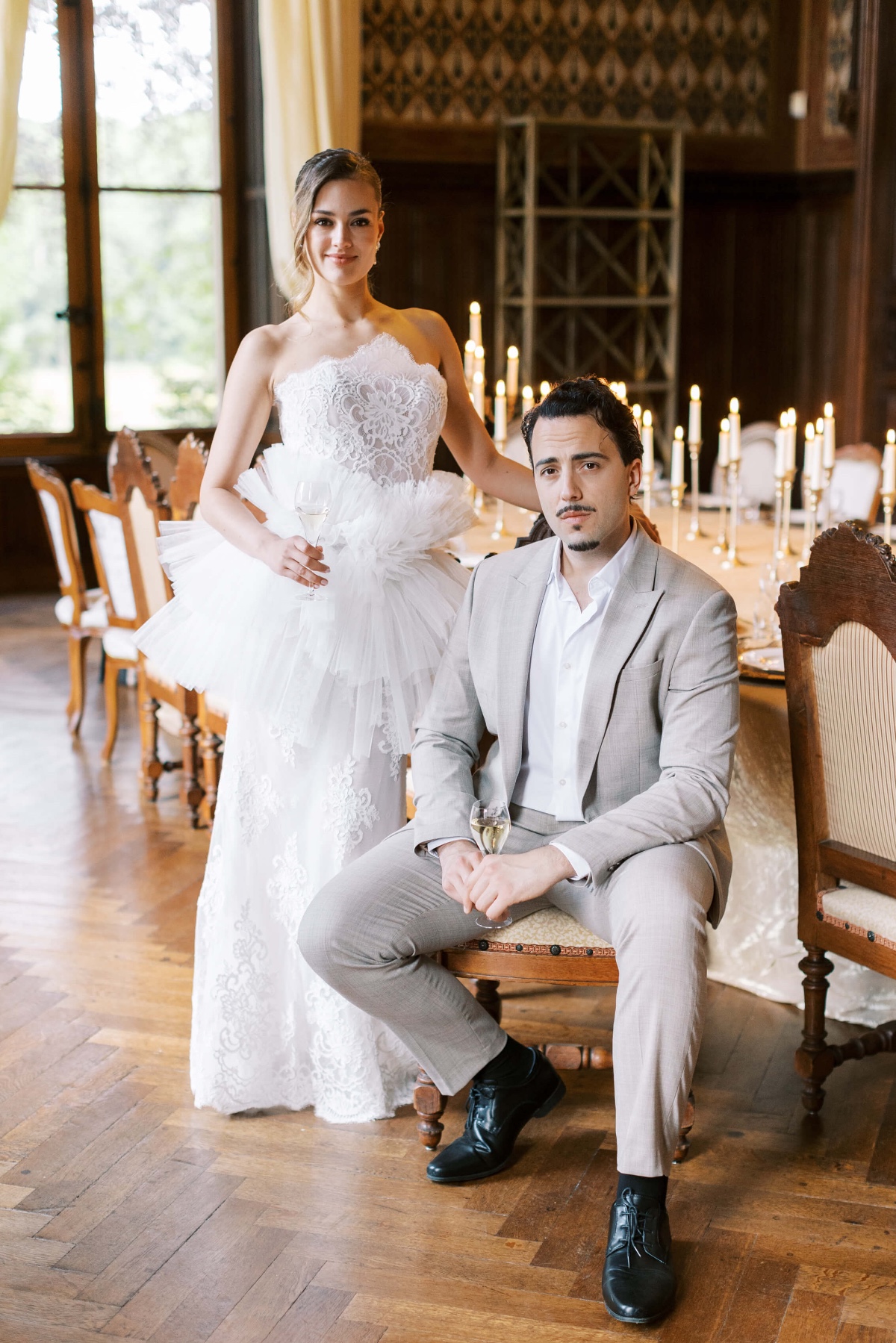 candlelit wedding welcome party ideas