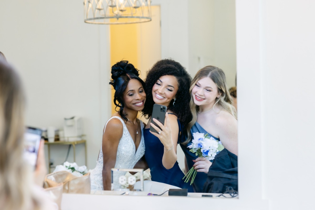 blue bridesmaid dresses