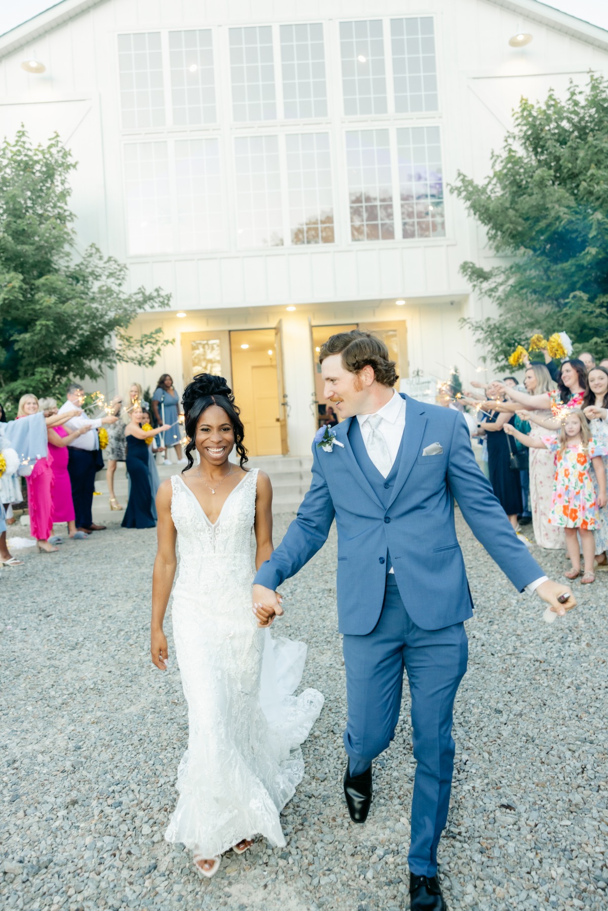 sparkly wedding dress