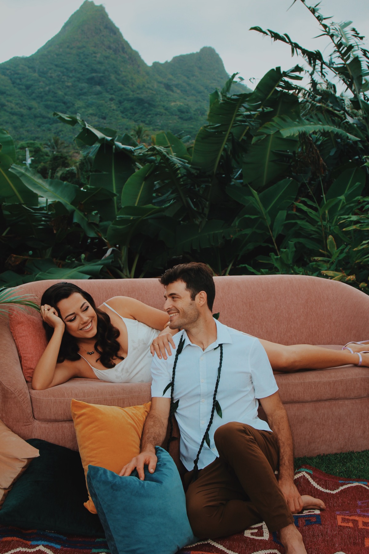 tropical outdoor lounge ideas for wedding