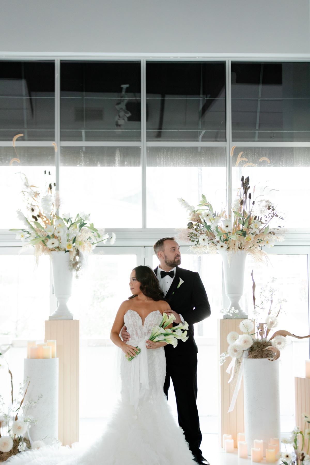 whimsical dried flower arrangements