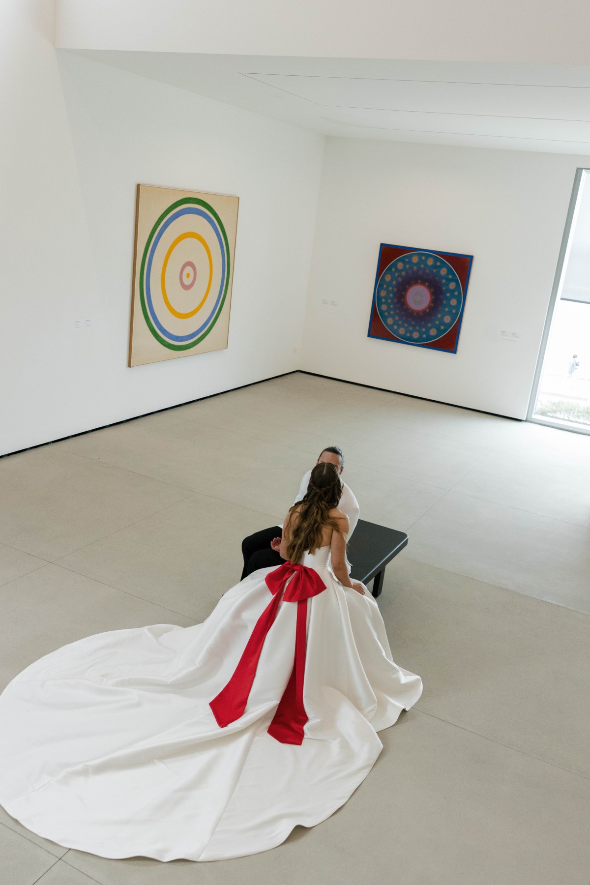 contemporary art museum wedding