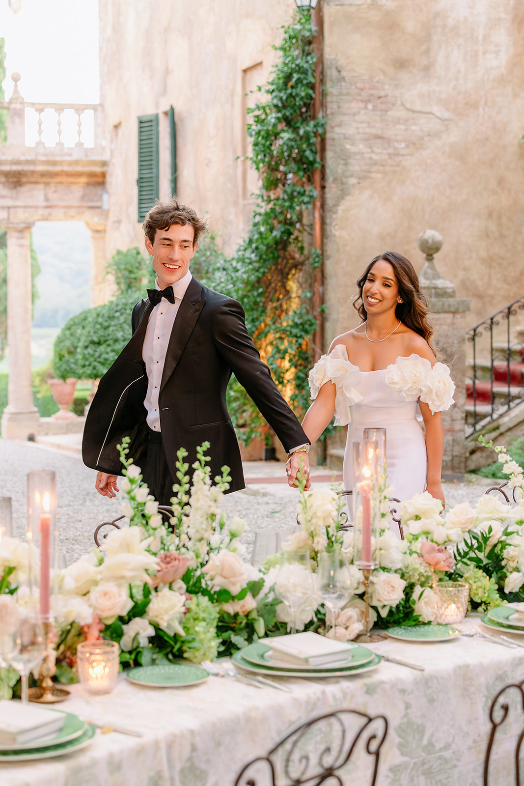 A luxury italian destination wedding that started with a pool party -  Wedding Chicks