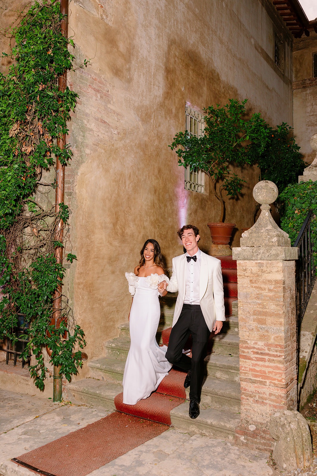 groom wedding reception change