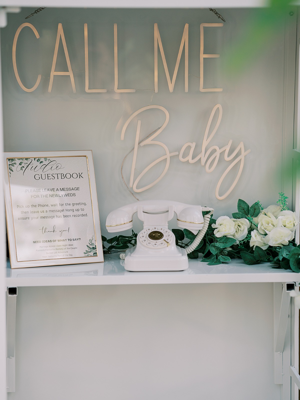 audio guest book