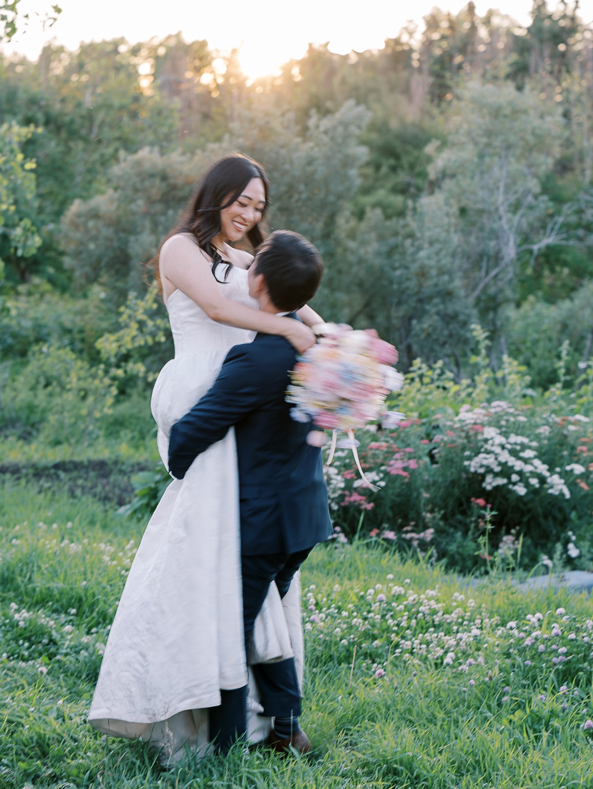 wedding photos on film