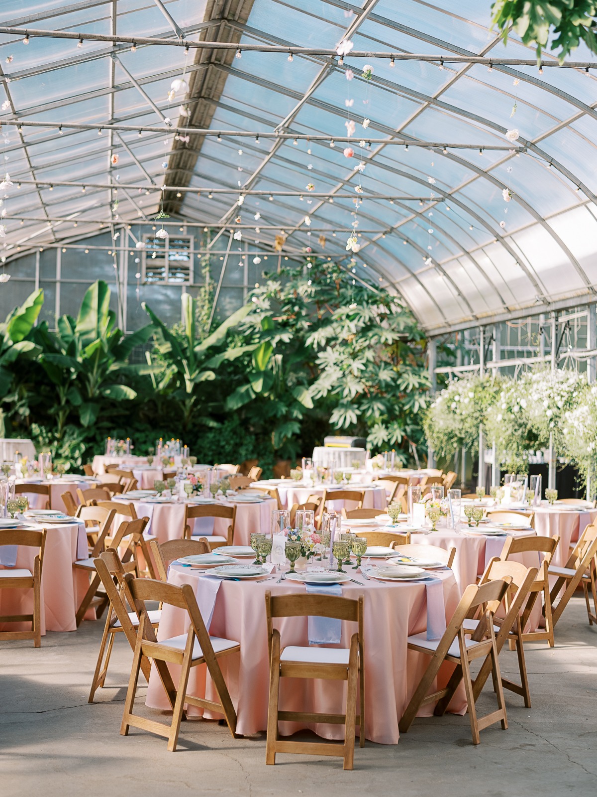 greenhouse wedding