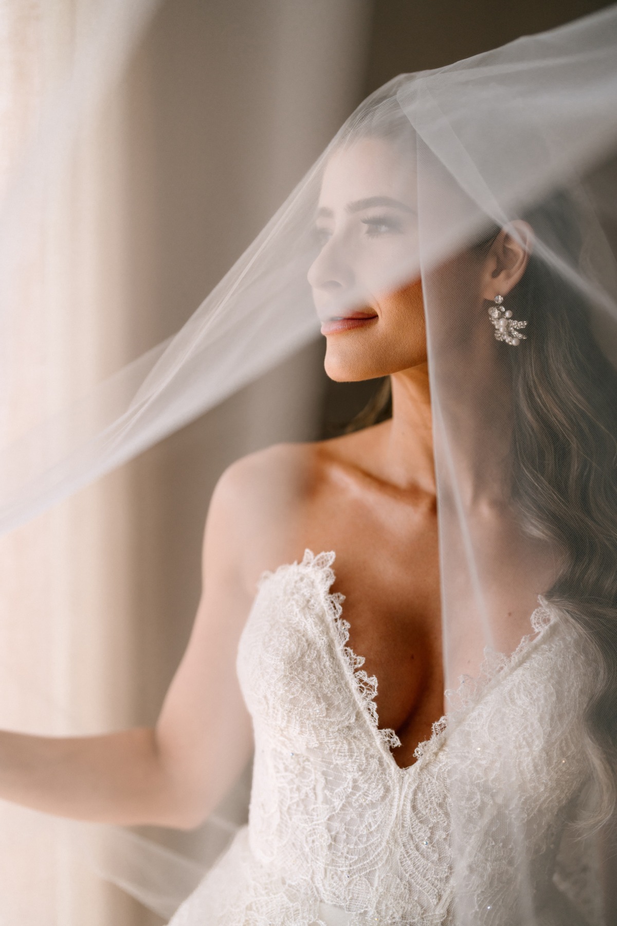 veil bridal portrait ideas