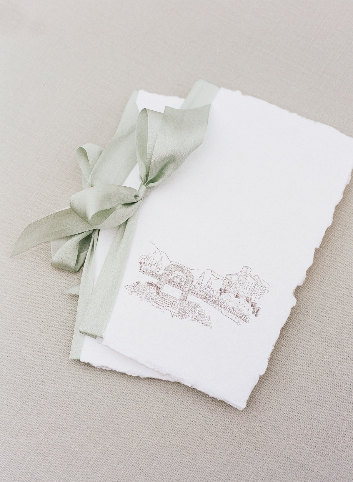 custom menus for wedding