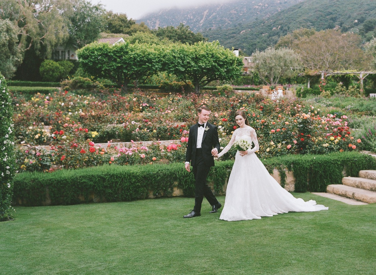 classic wedding in california