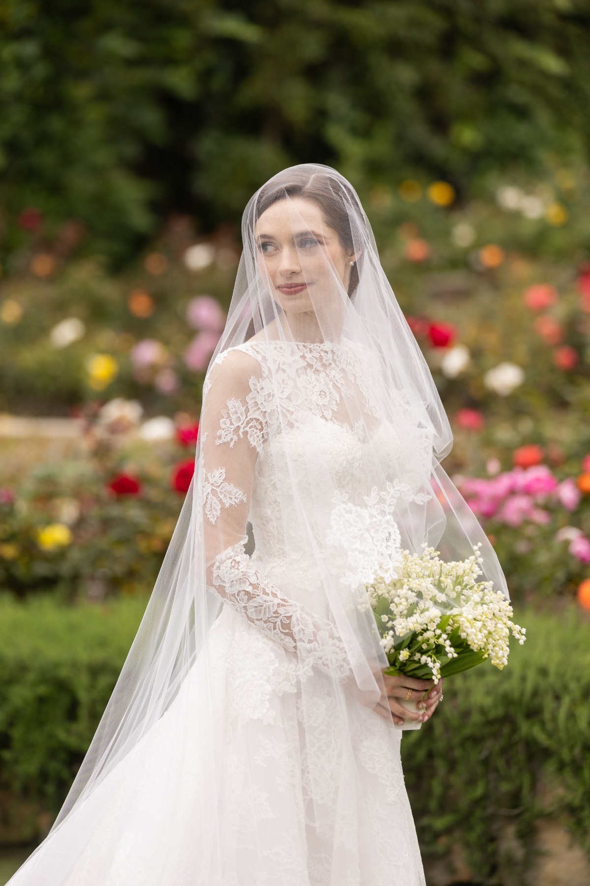 classic bridal look