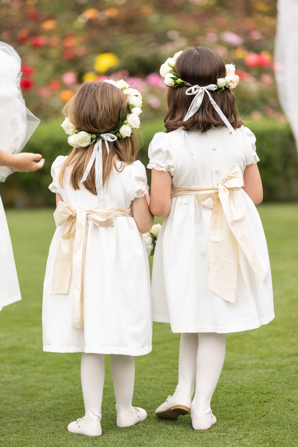 timeless flower girl look