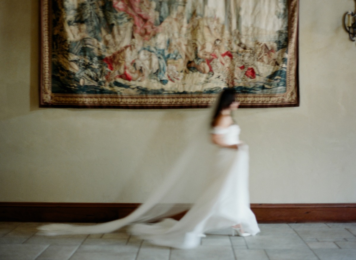 vintage inspired wedding portraits