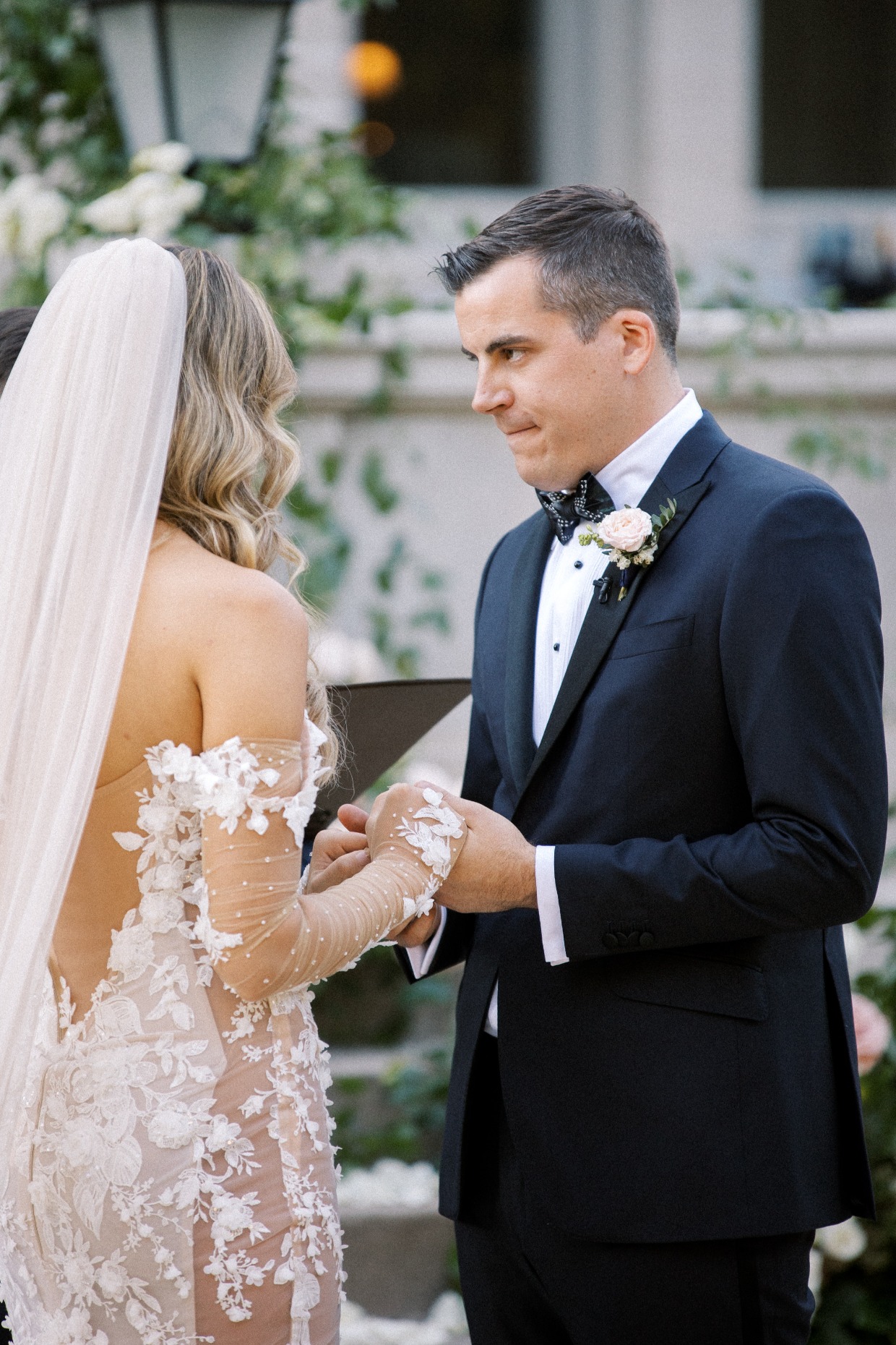 galia lahav lace gloves