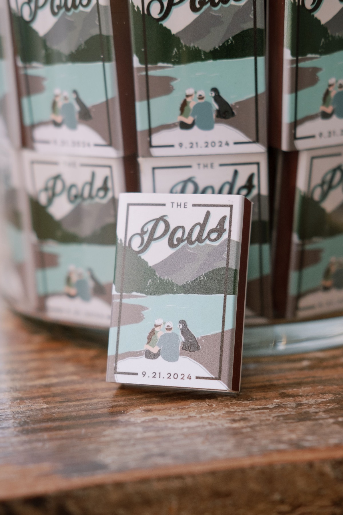 custom matchboxes for wedding favors