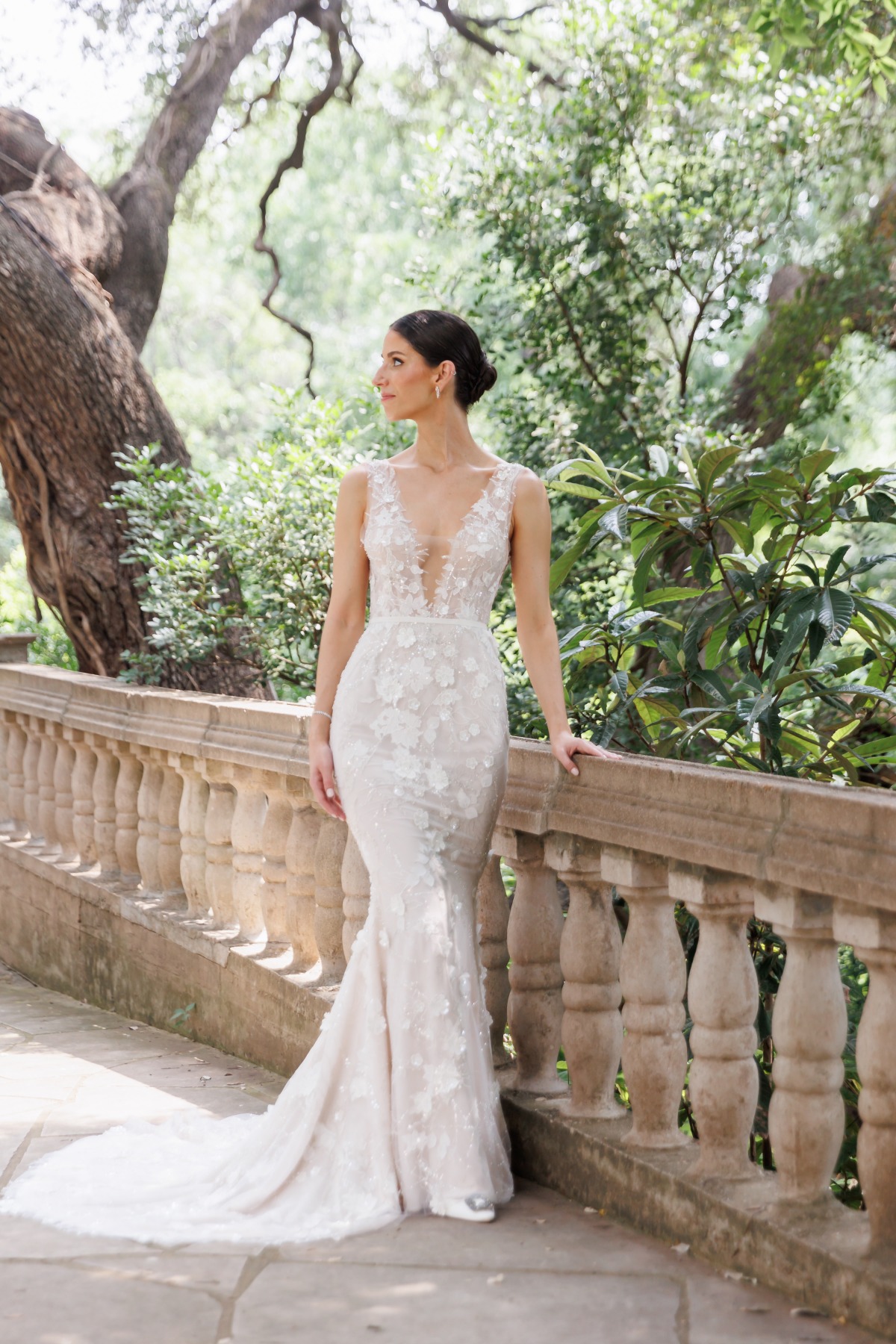 lace mermaid gown