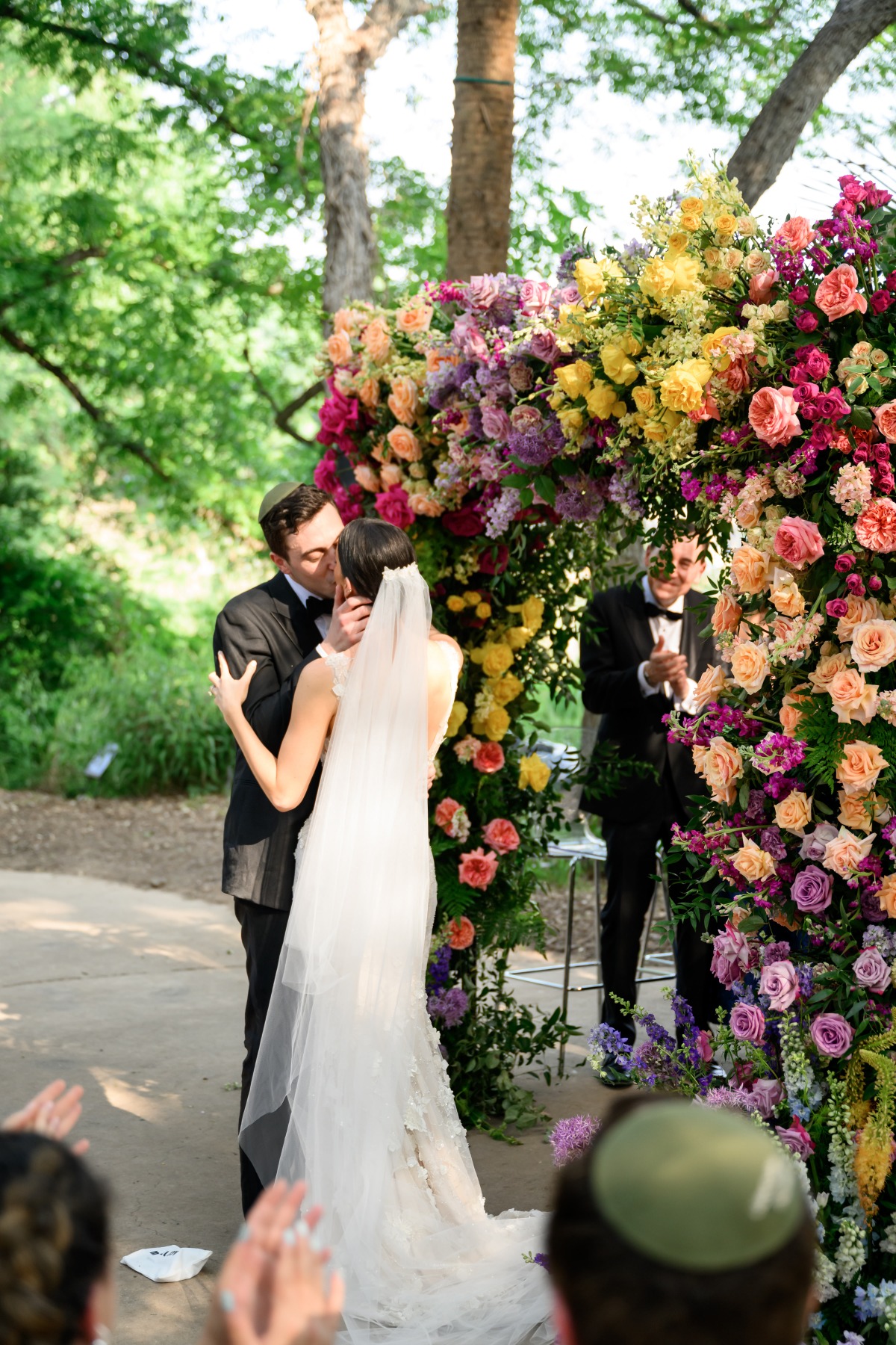 jewish garden wedding ceremony