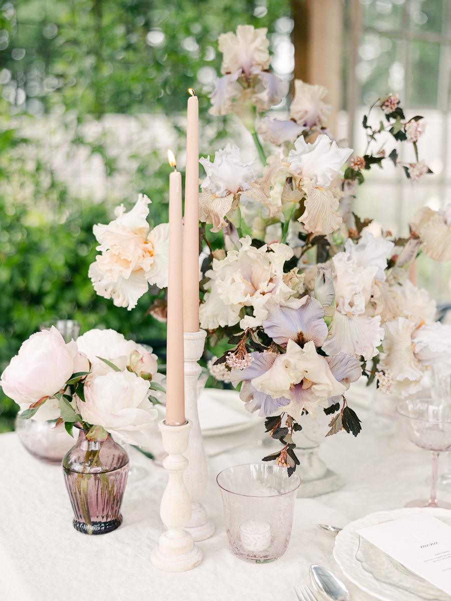 iris wedding flowers