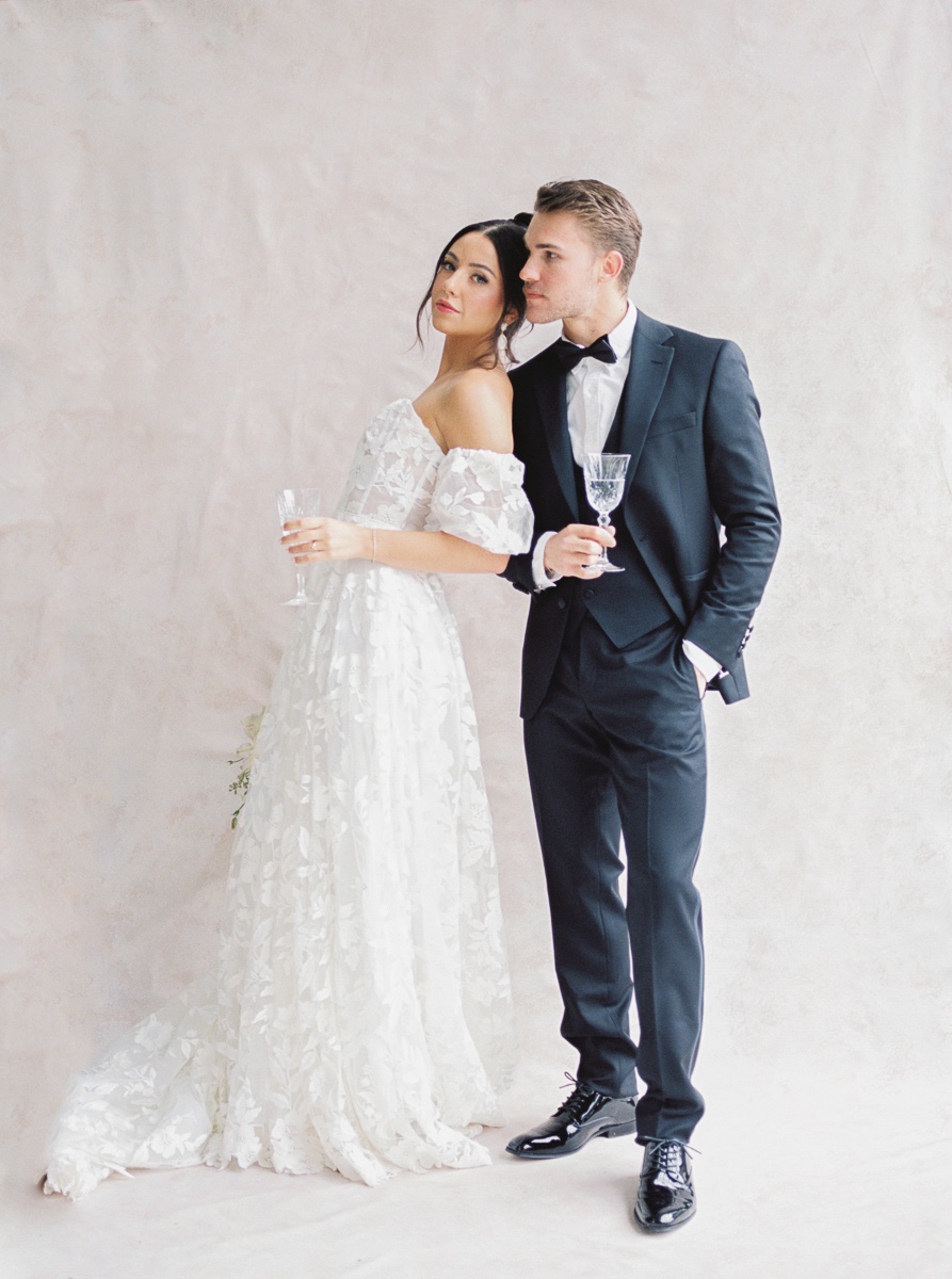 off the shouler lace wedding dress from anthropologie