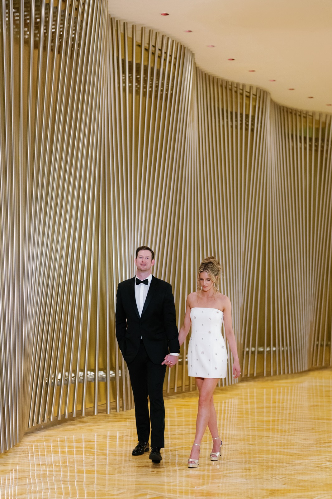 beaded bridal mini dress
