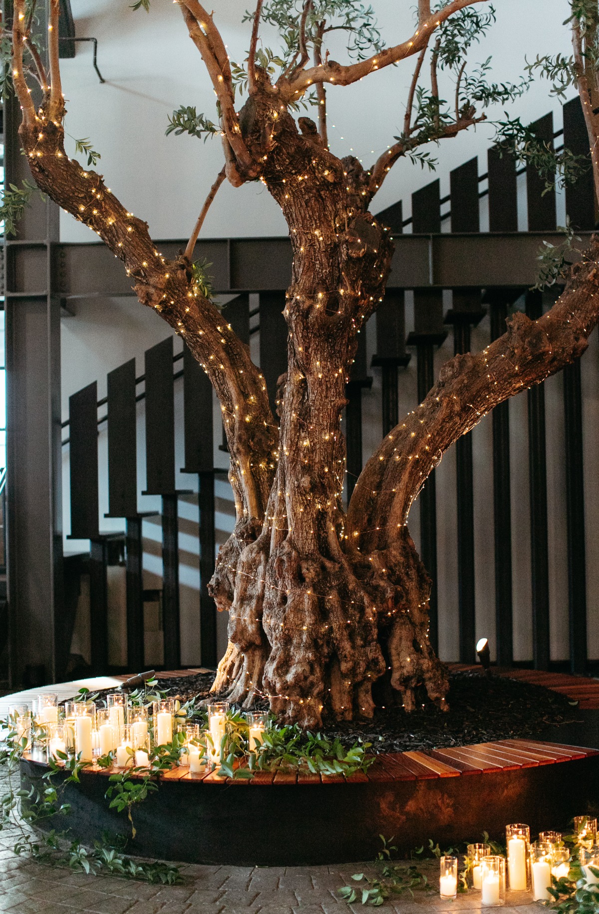 middle earth inspired wedding ceremony decor