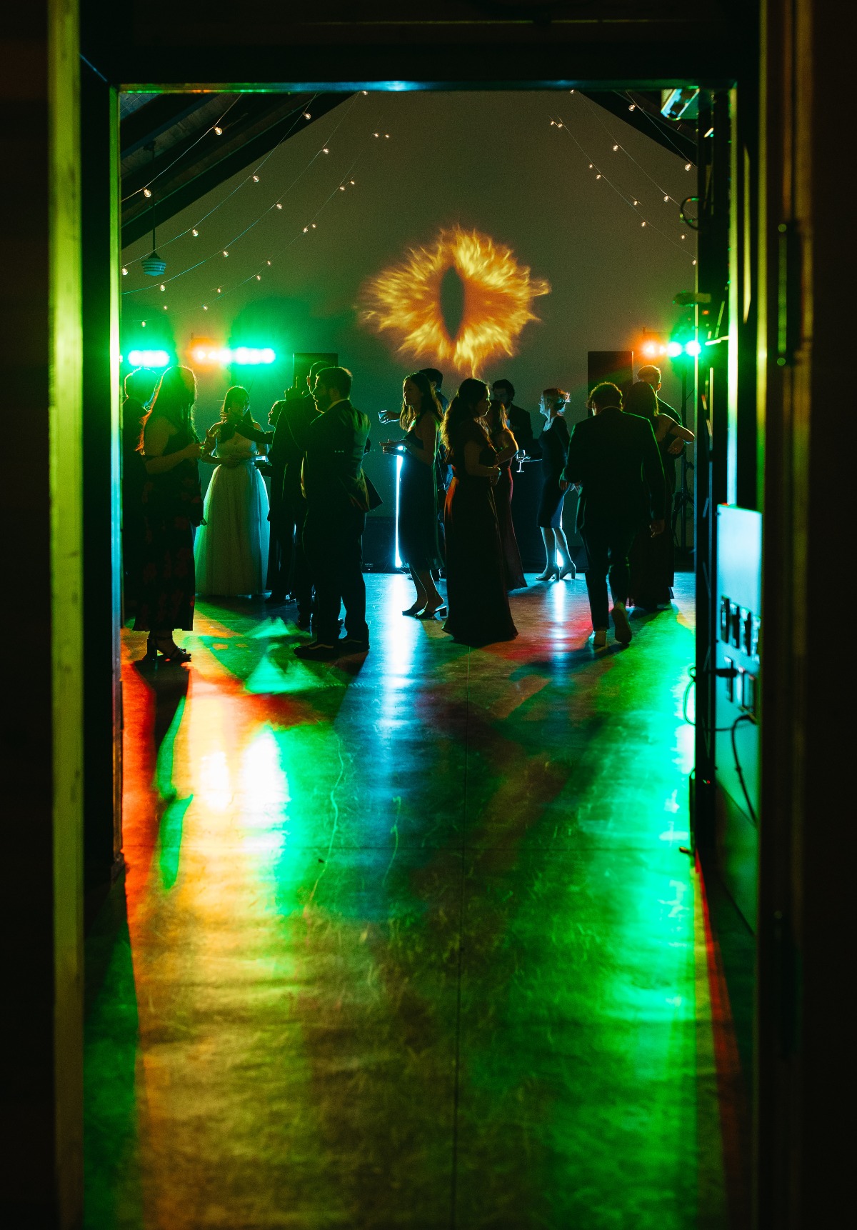 lord of the rings inspired wedding reception