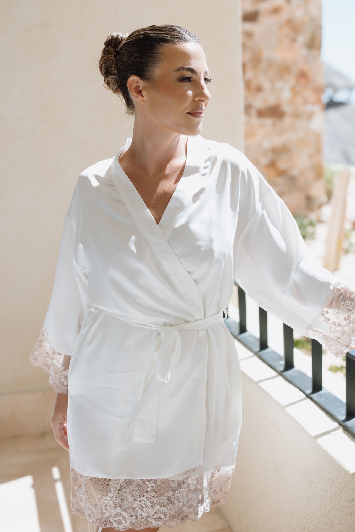 bridal robe