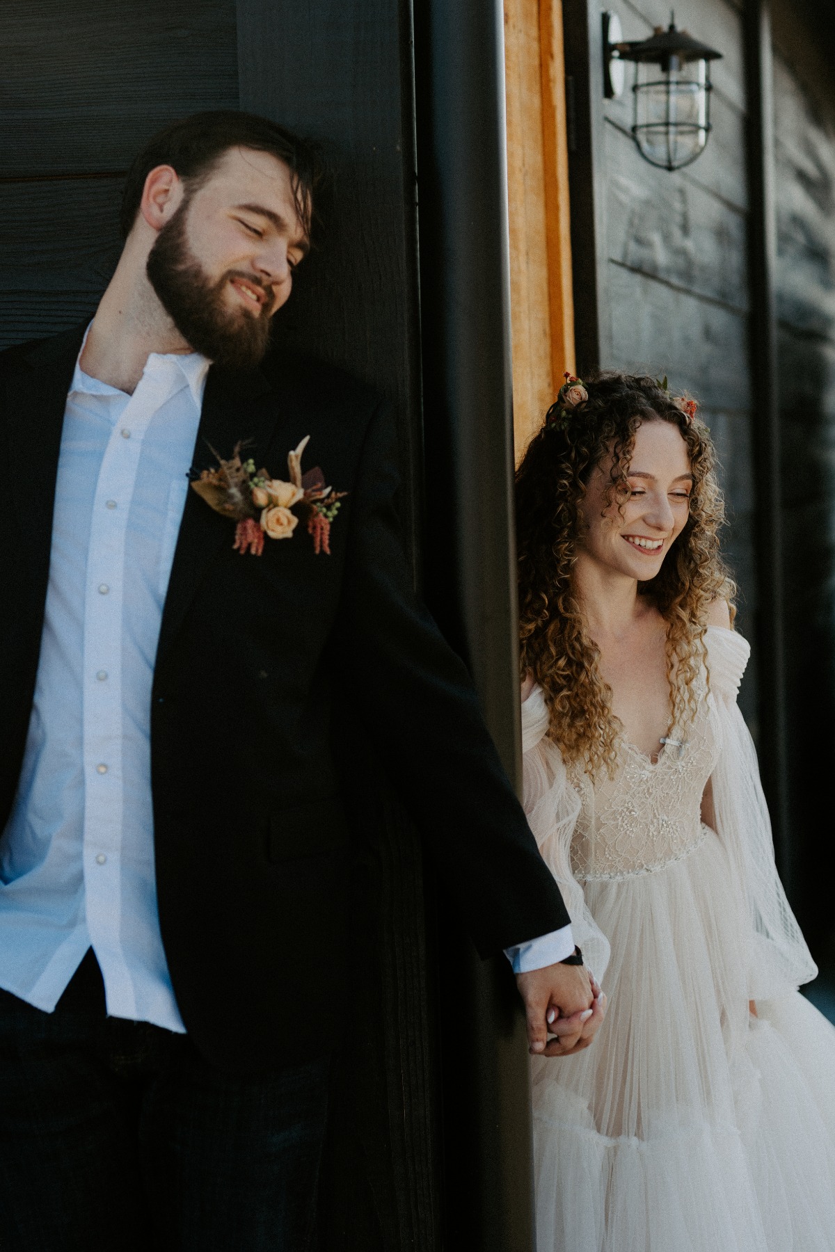 first touch for wedding