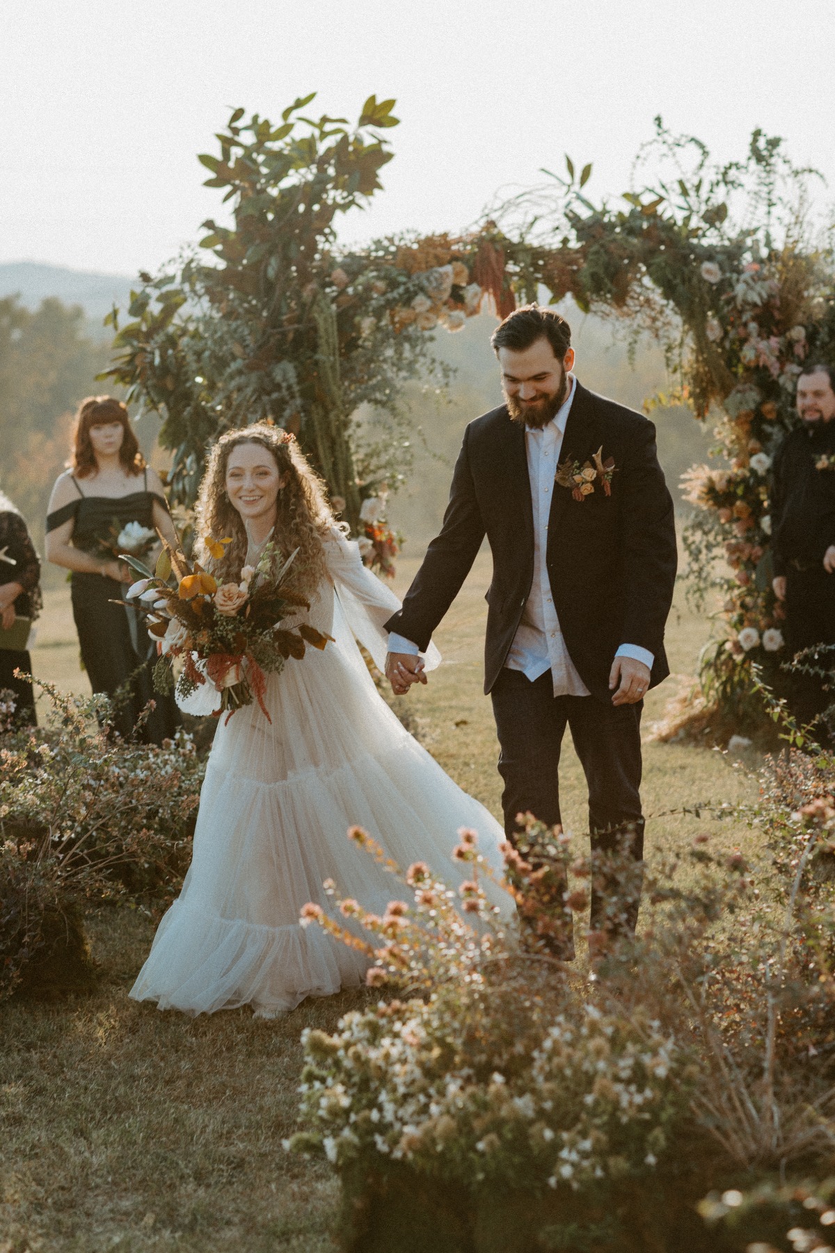fall wedding outdoor ceremony ideas