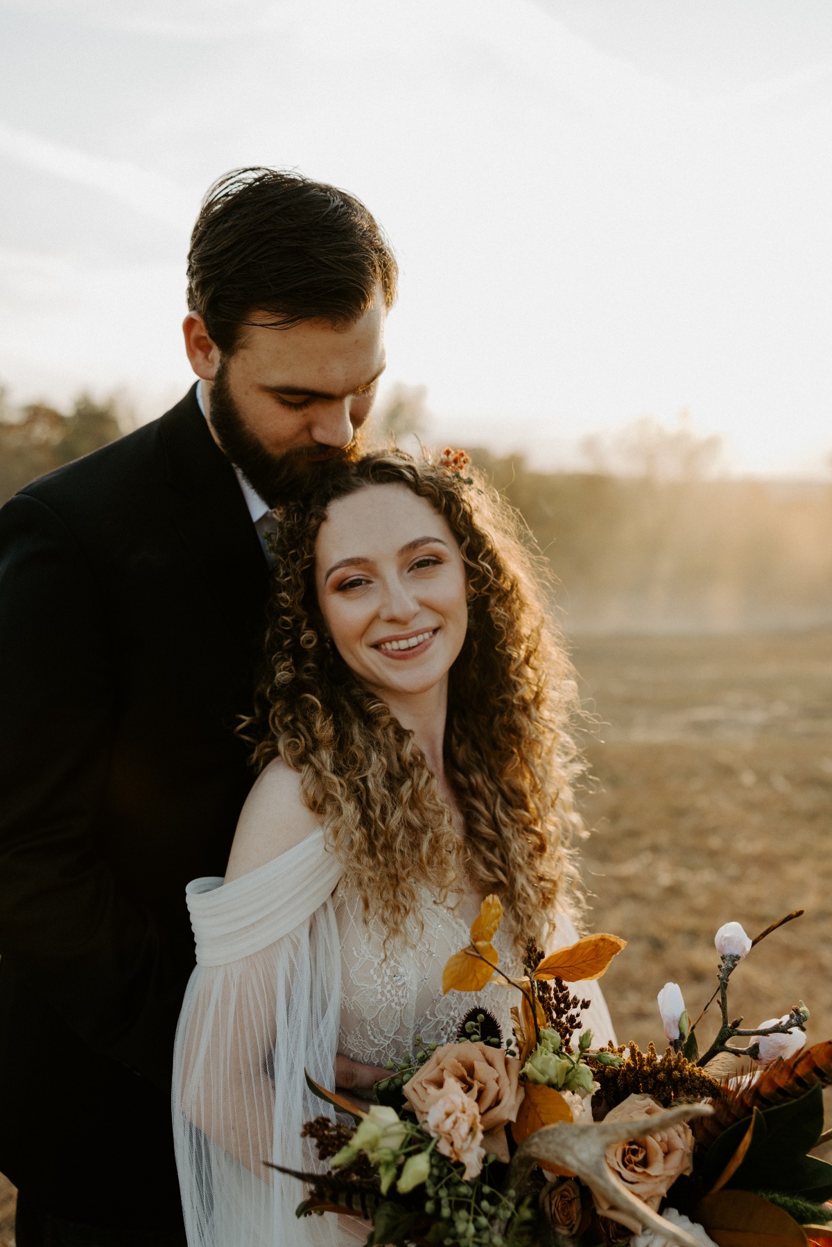 the perfect fall wedding color palette