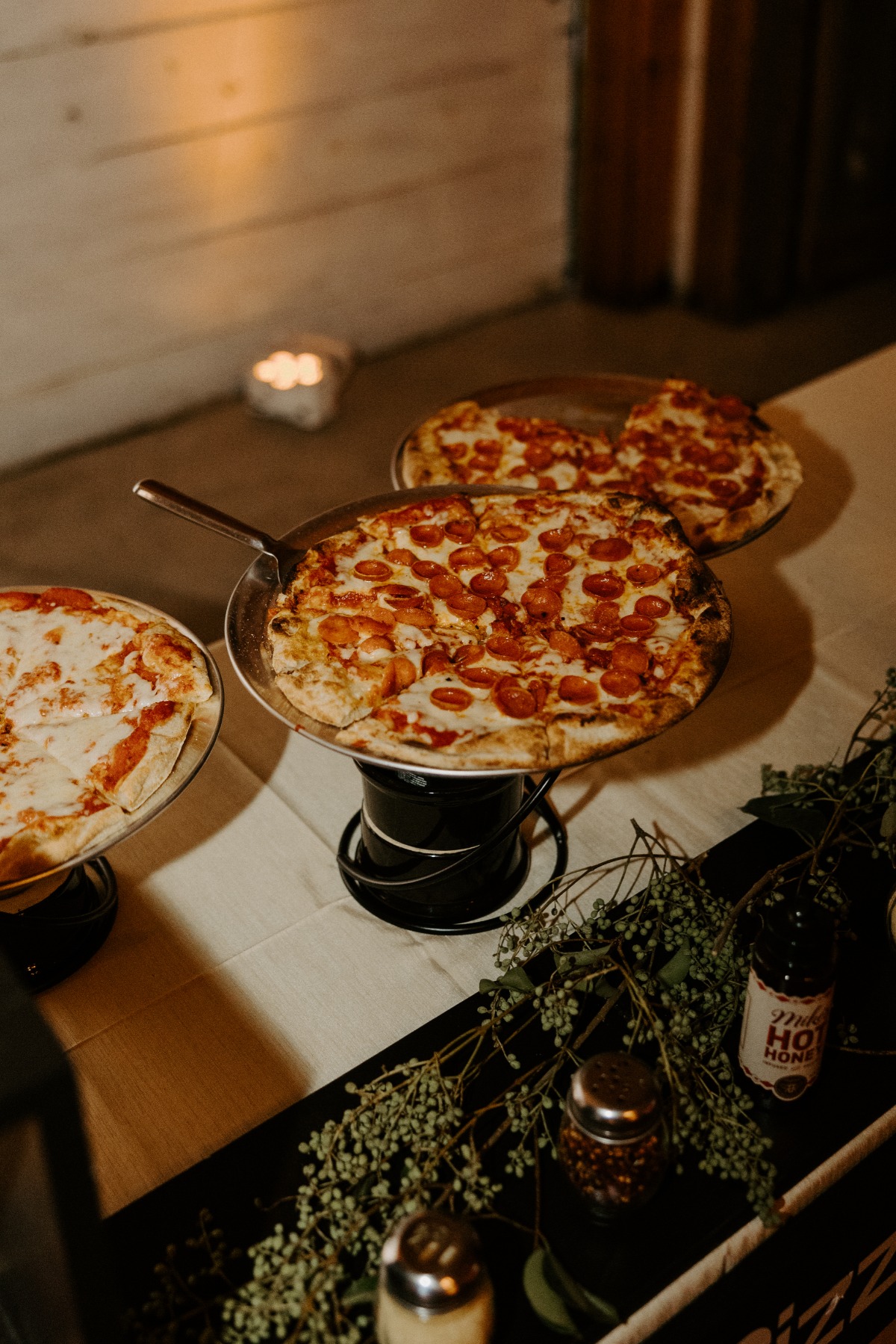 pizza for wedding