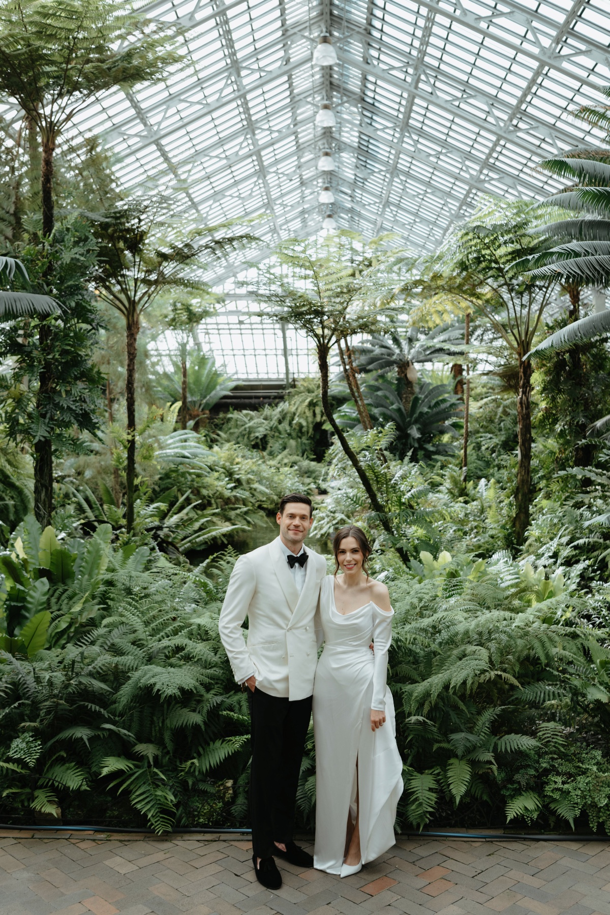 greenhouse wedding in chicago 