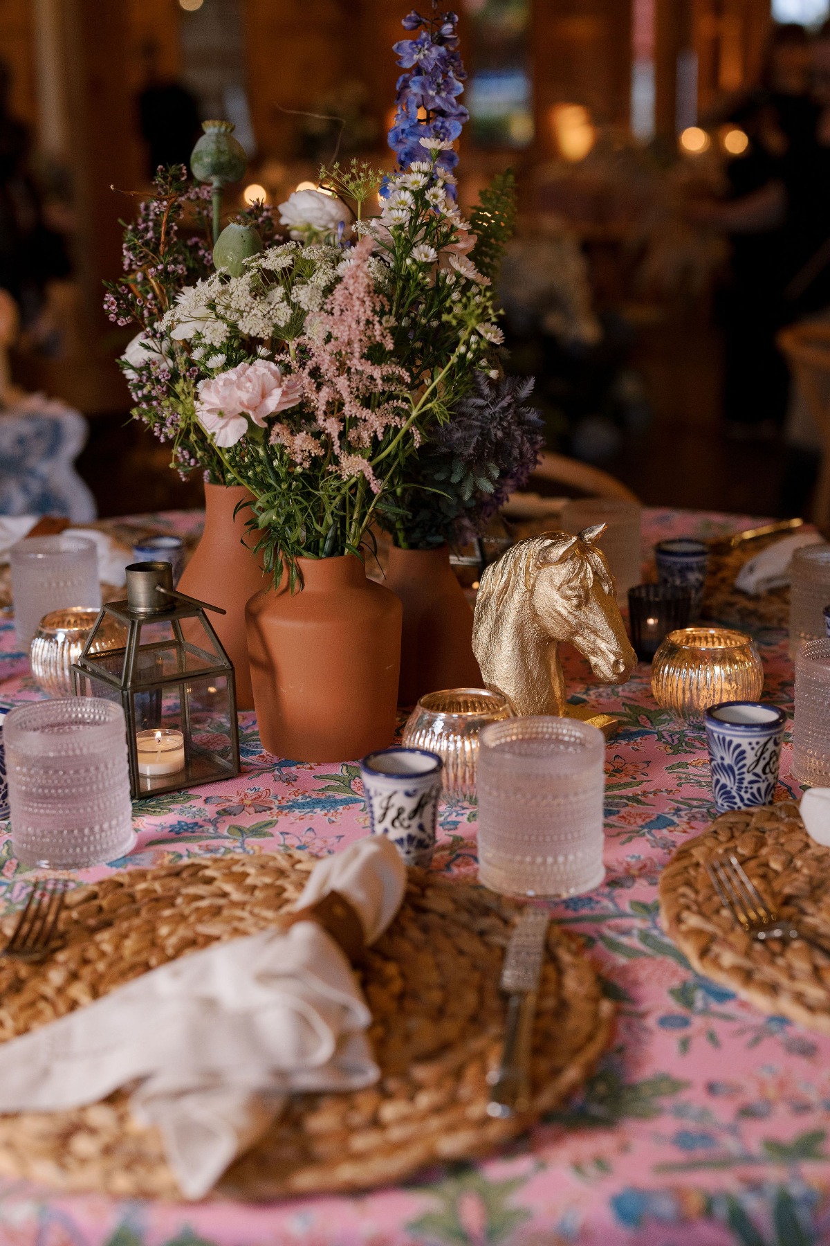 horse wedding decor
