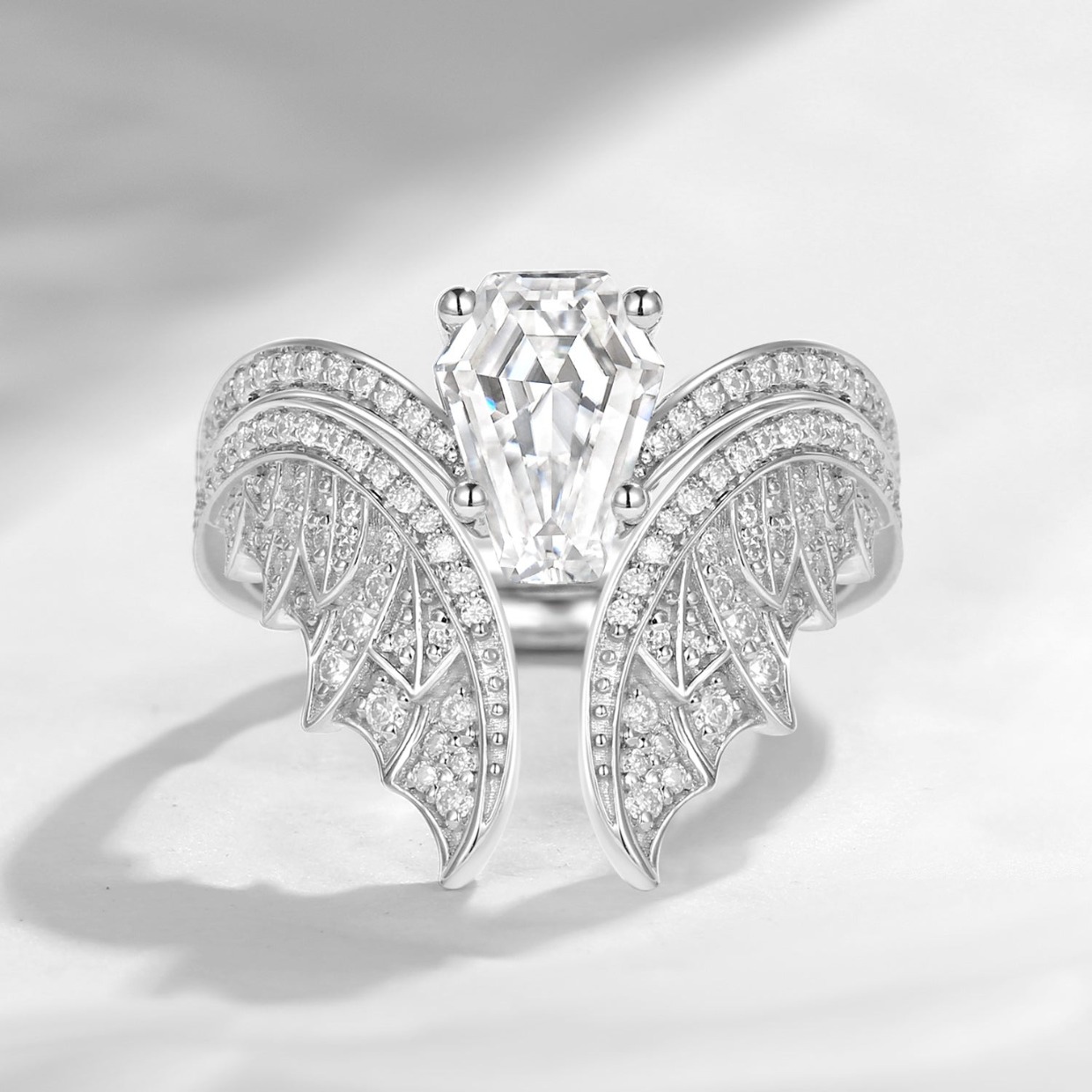 bat wing ring set by StarlandUS