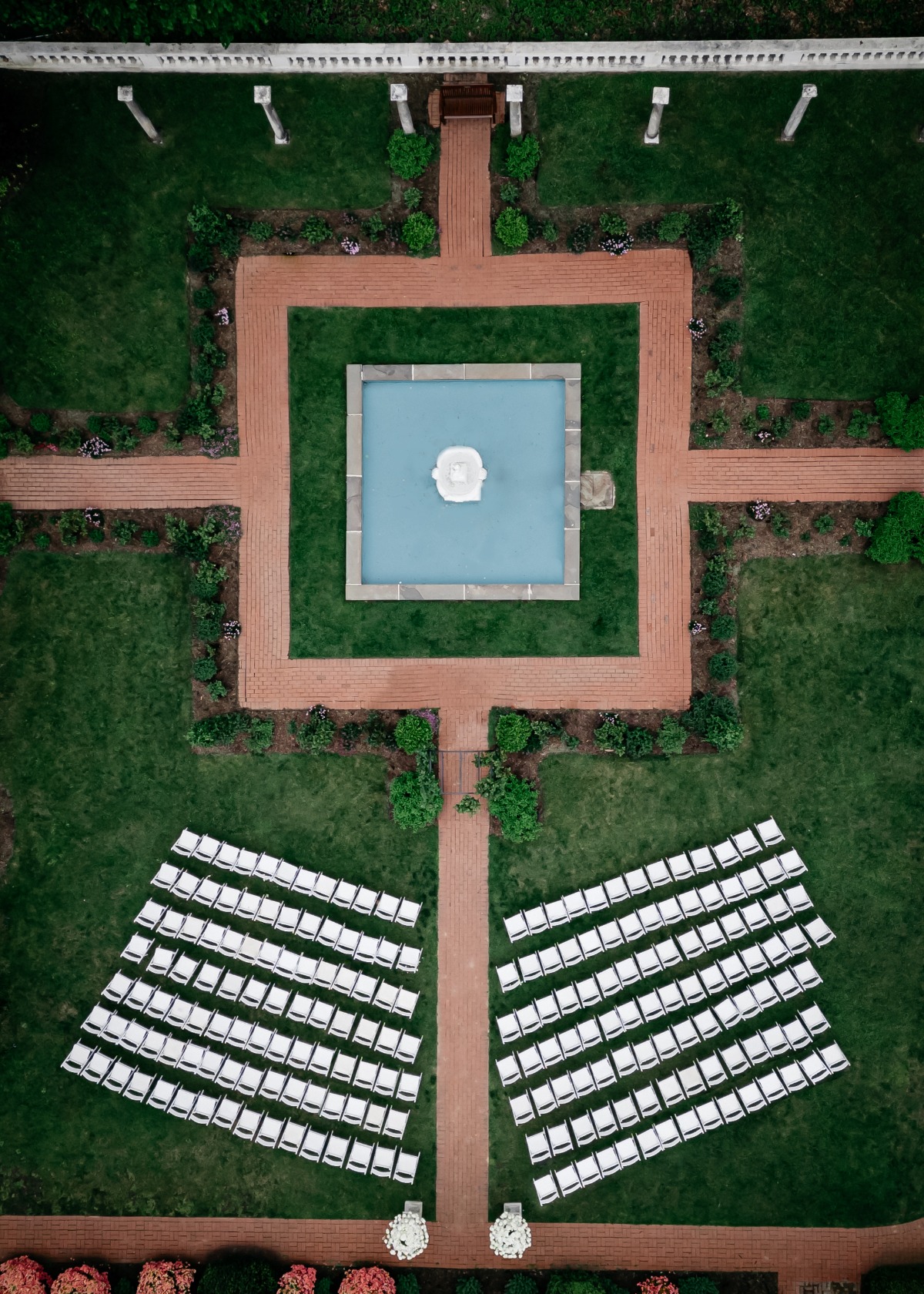 wedding ceremony in the round