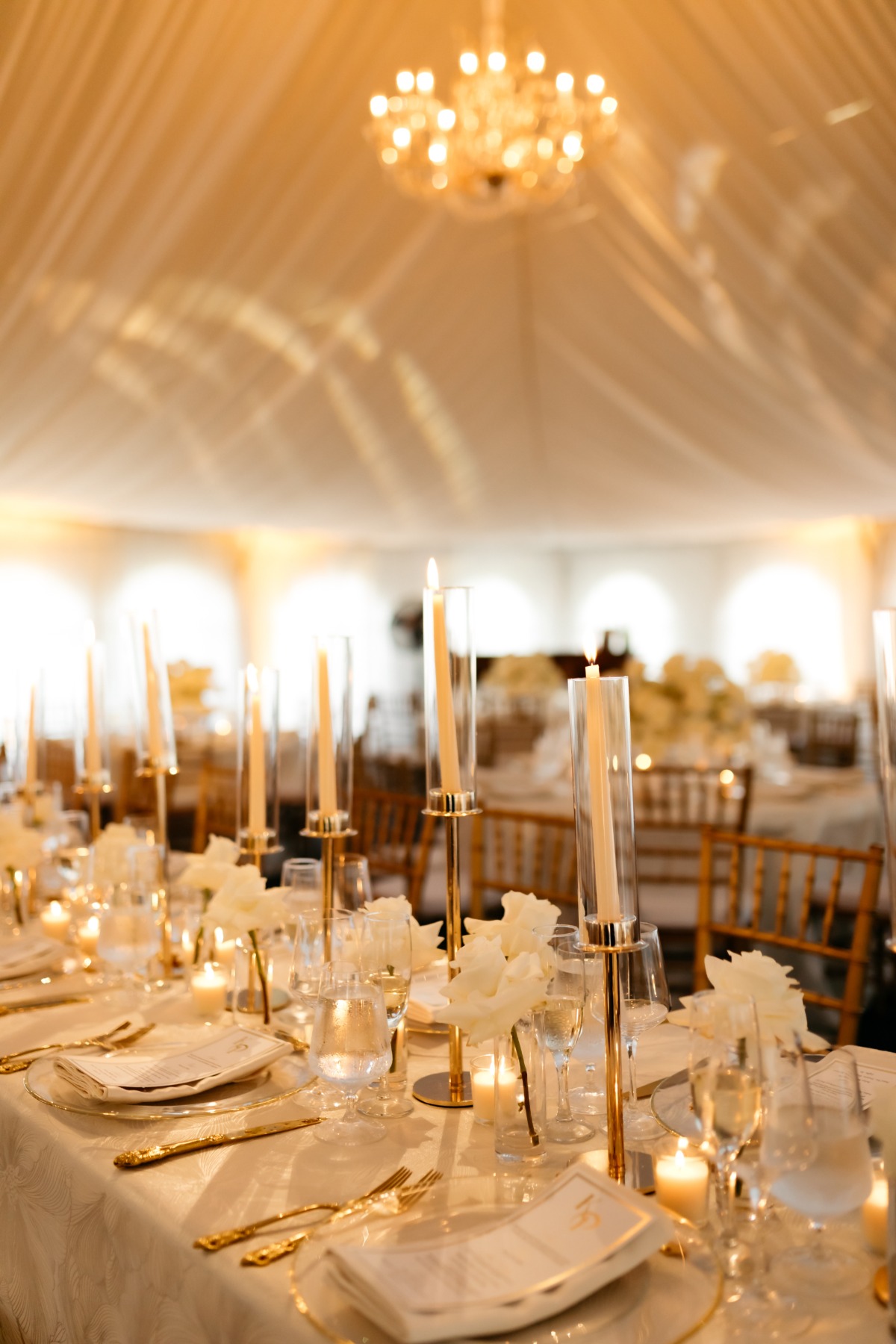 tall gold candle holders