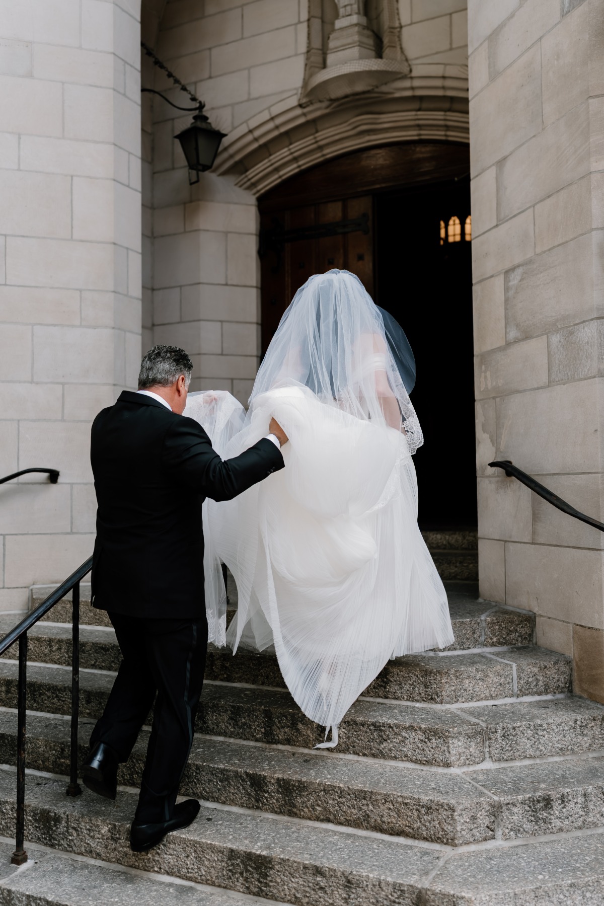 city cathedral wedding