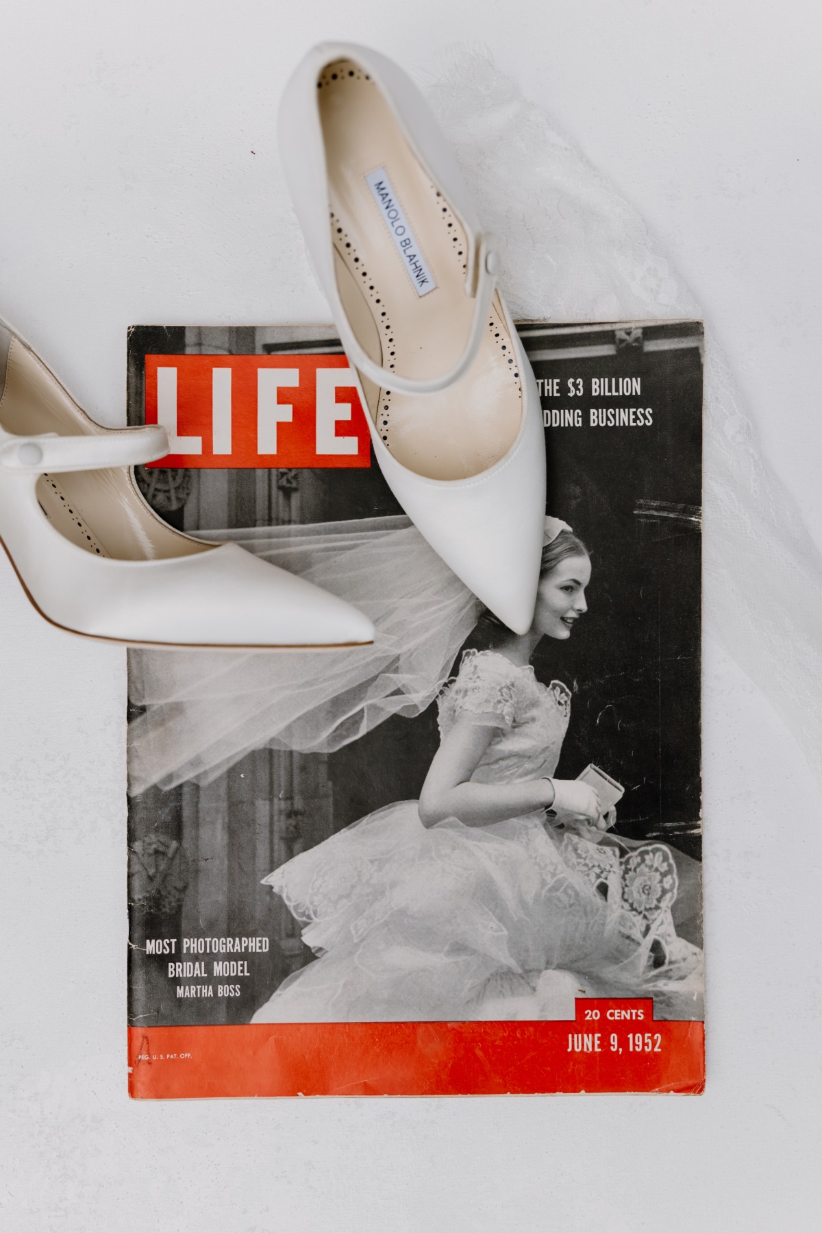 Manolo Blahnik wedding shoes