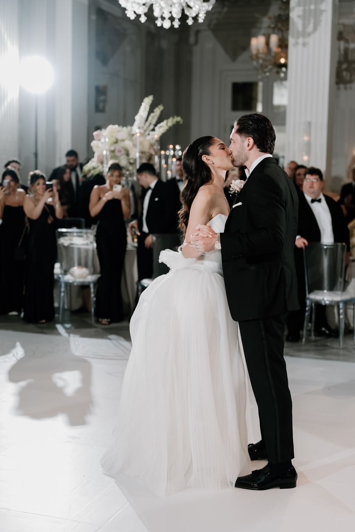 wedding dress bustle