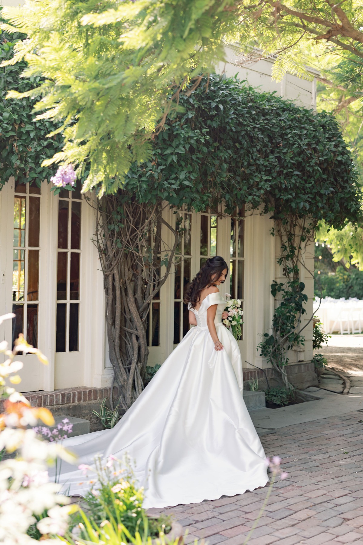 ballgown overskirt