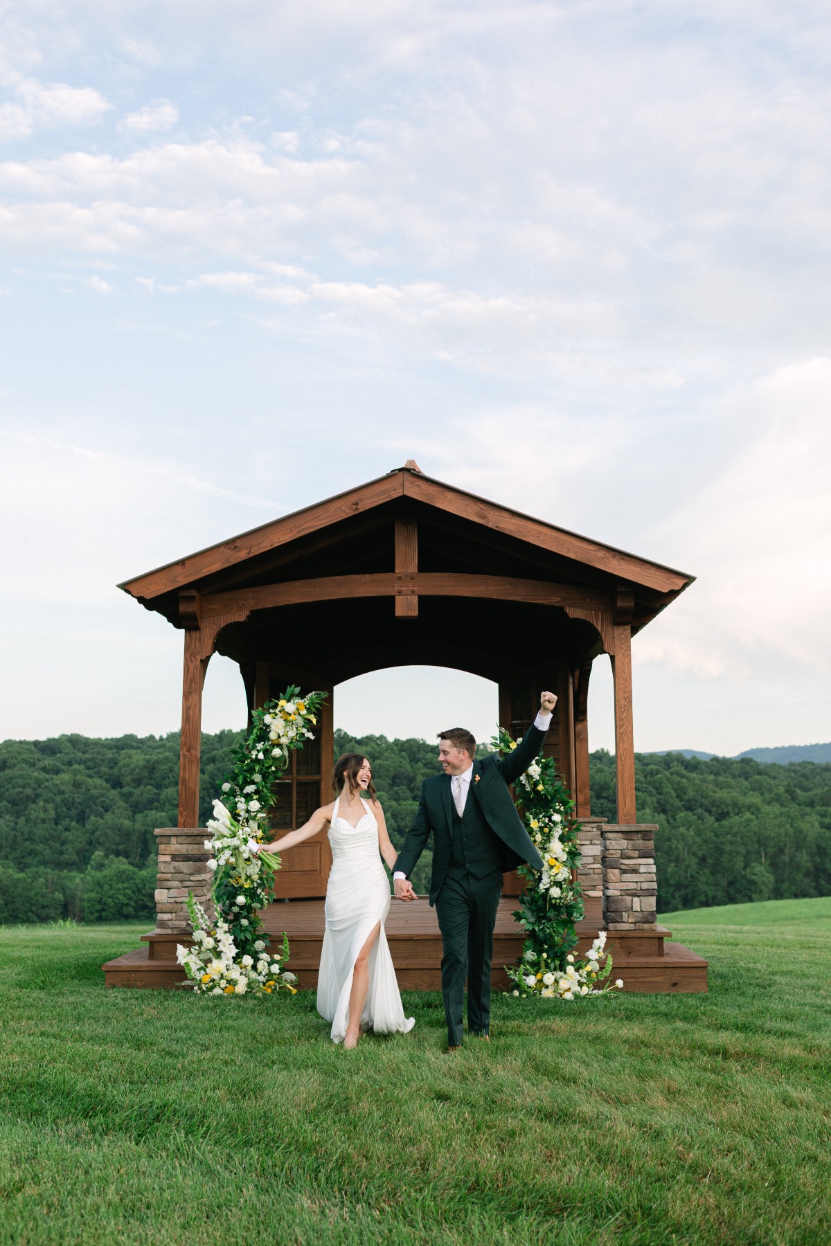 outdoor wedding venue in nc