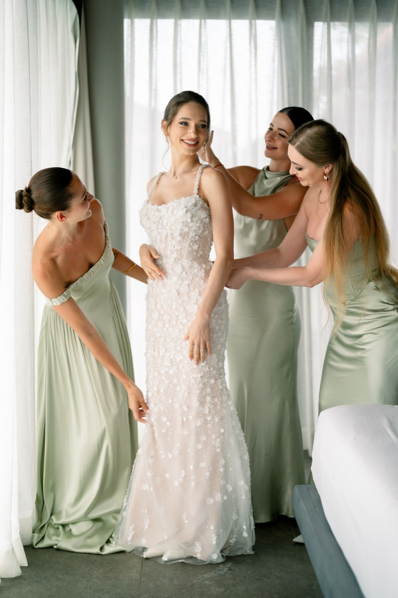 sage bridesmaid dress ideas