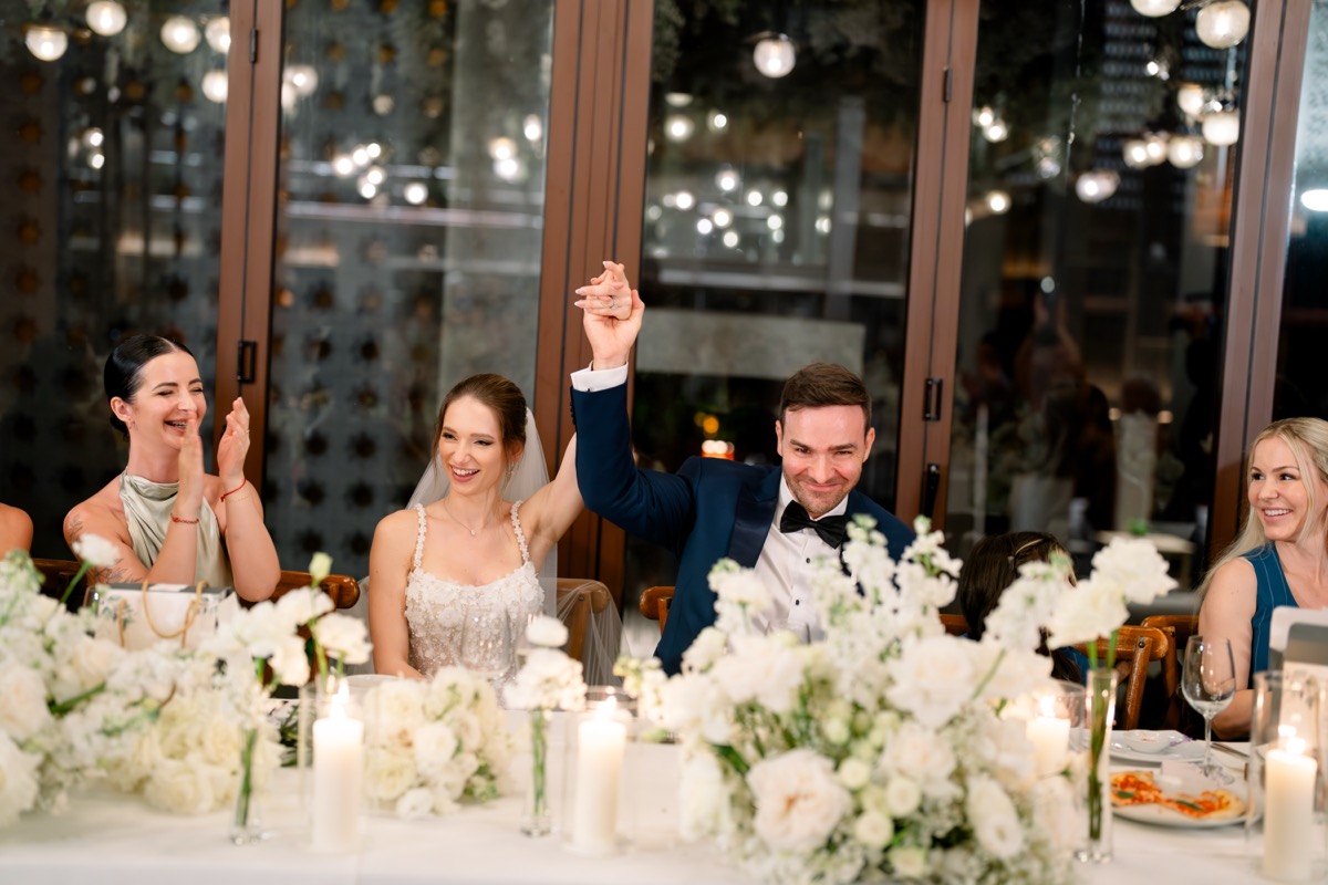 wedding toast photo ideas