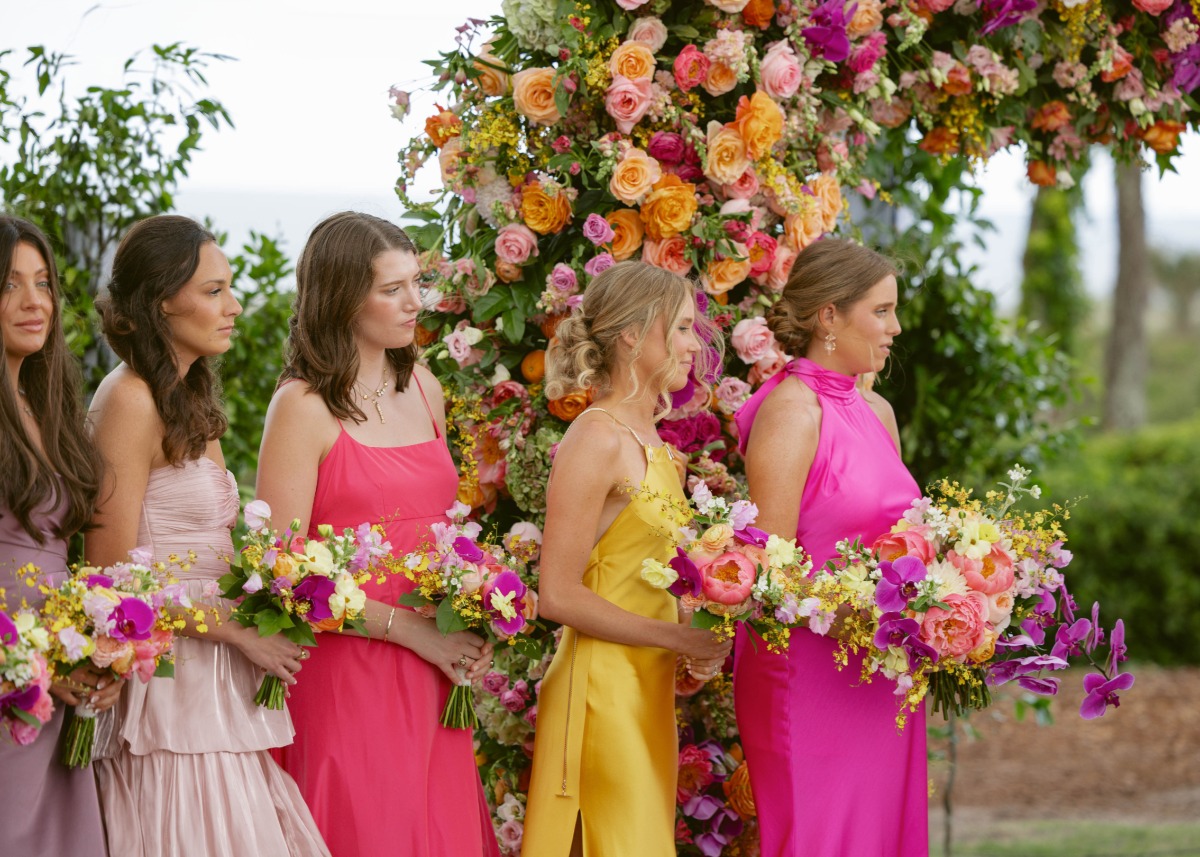 colorful bridesmaid dresses